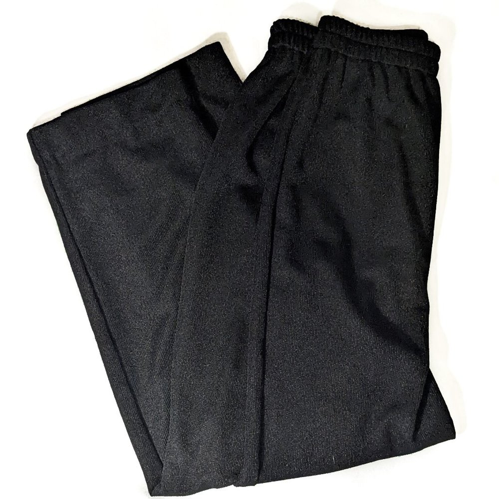 Black elastic lightweight pants